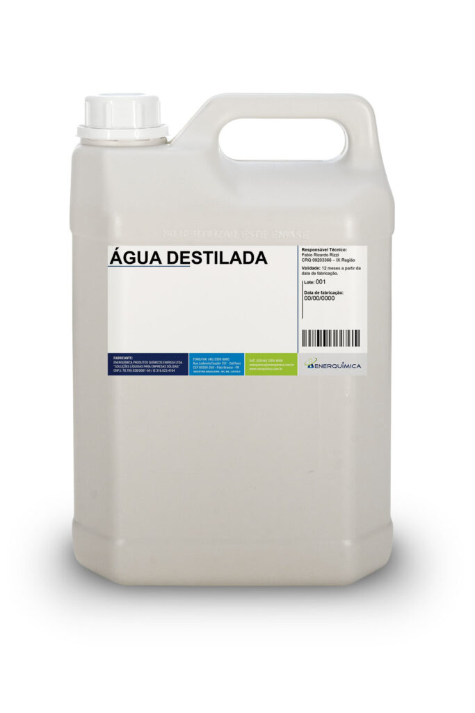 ÁGUA DESTILADA – Enerquimica